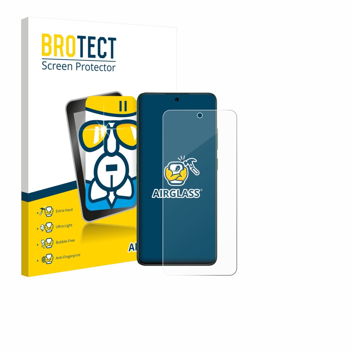 Screenprotector voor Oppo Reno 12 FS Beschermglas transparant