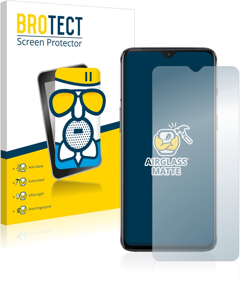 BROTECT - Screenprotector voor OnePlus 7 - Folie Beschermfolie Beschermglas matte