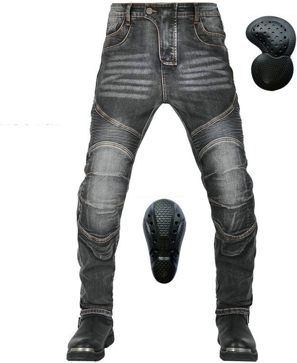 Motorrijbroek Heren Kevlar Motorjeans Bescherming Combat Touring Motor Kleding