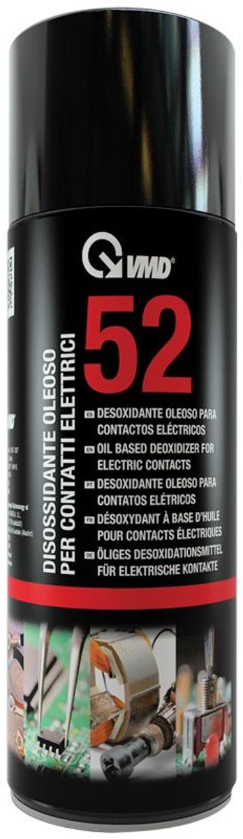Contactreiniger op Oliebasis 400ml - Reiniging & Bescherming van Elektronica | Verwijdert Oxidatie & Vormt Corrosiewerende Laag | Voor PCB, Connectoren & Relais | VMD52 [17252]
