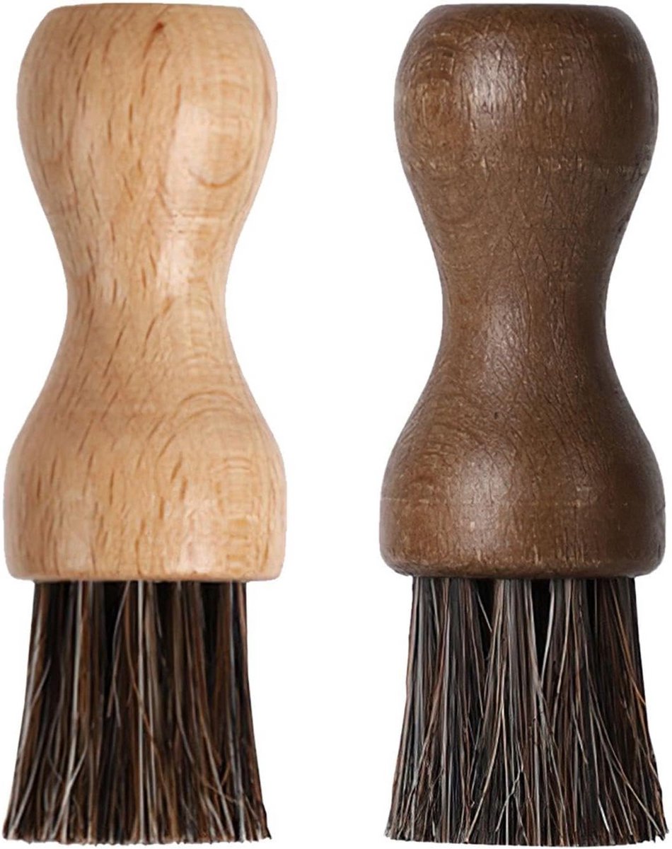2 Stuks Multifunctionele Kleine Borstels voor Schoen, Leder en Keukenreiniging