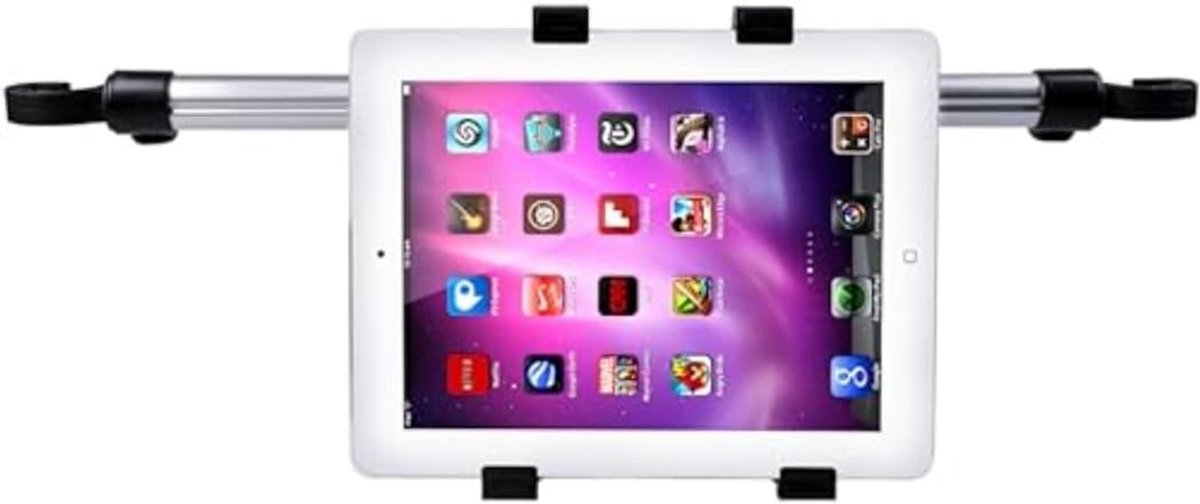 Universele Tablet Houder voor Auto Hoofdsteun - Geschikt voor 7 tot 10.1 inch