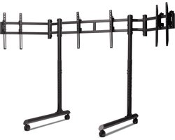 Next Level Racing - Vrijstaande Triple Monitor Standaard - Max 43 inch