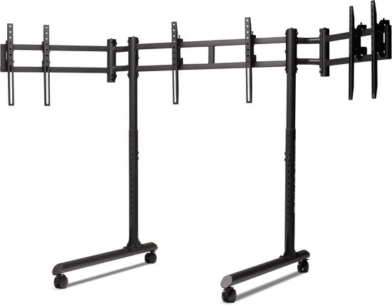 Next Level Racing - Vrijstaande Triple Monitor Standaard - Max 43 inch