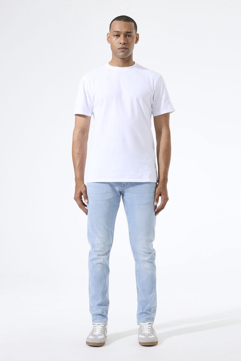 GARCIA Russo Heren Tapered Fit Jeans Blauw