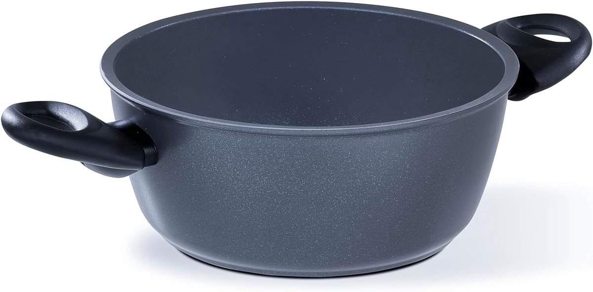 Kookpan 20 cm met Keramische Coating en Ergonomisch Handvat, Geschikt voor Inductie