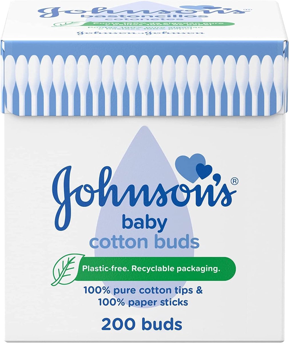 Pure katoenen wattenstaafjes, 200 stuks
