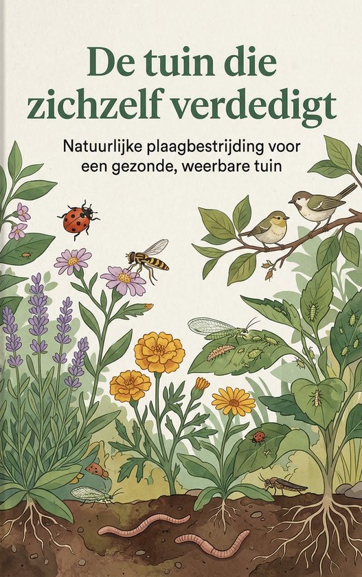 De tuin die zichzelf verdedigt - cover