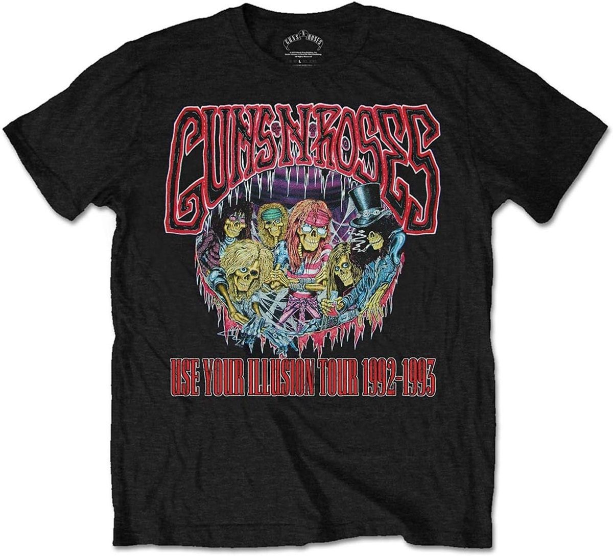 Band T-shirt - Muziek Shirt - Vrije Tijd - Officieel Gelicenseerd - S tot XXL - Zwart