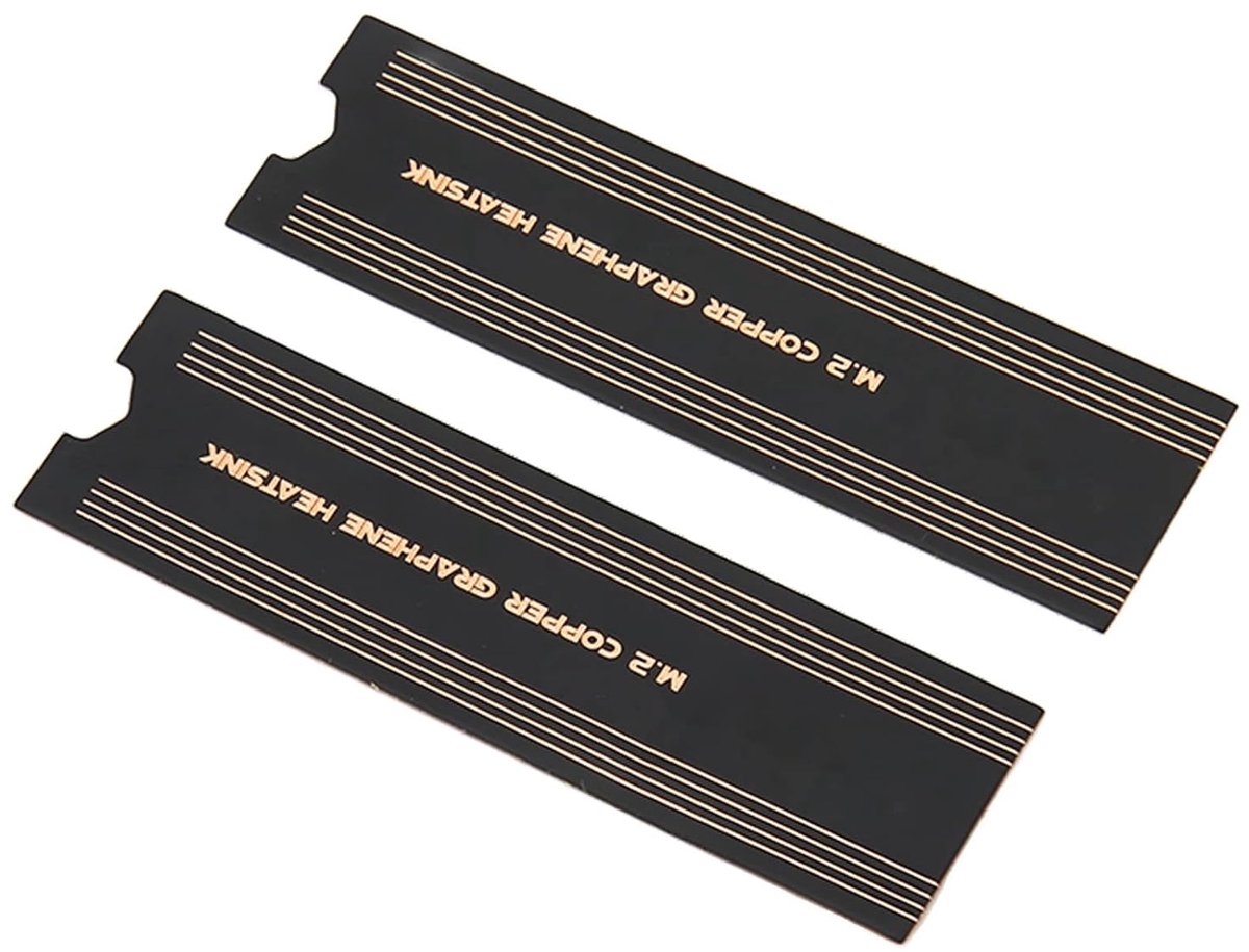 M.2 Koellichaam - Interne SSD Koeler - Gaming Prestaties - Grafeen Koper Technologie - 74x22mm