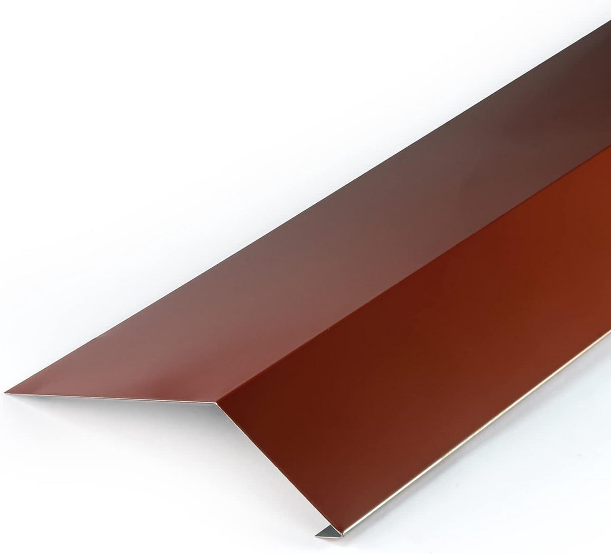 Aluminium Gootbekleding Baksteen RAL 8004 10 Meter voor Dakramen en Regengoten