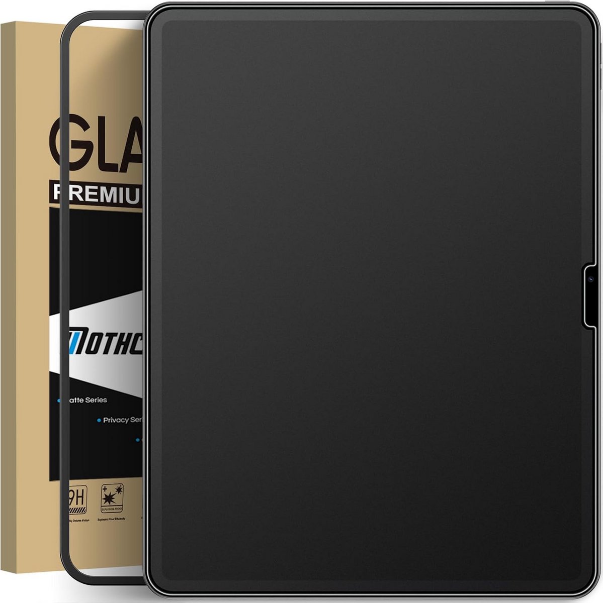 Matte Screenprotector voor iPad Air 13 inch 2024 M2 - Anti-Glare Gehard Glas Plezier