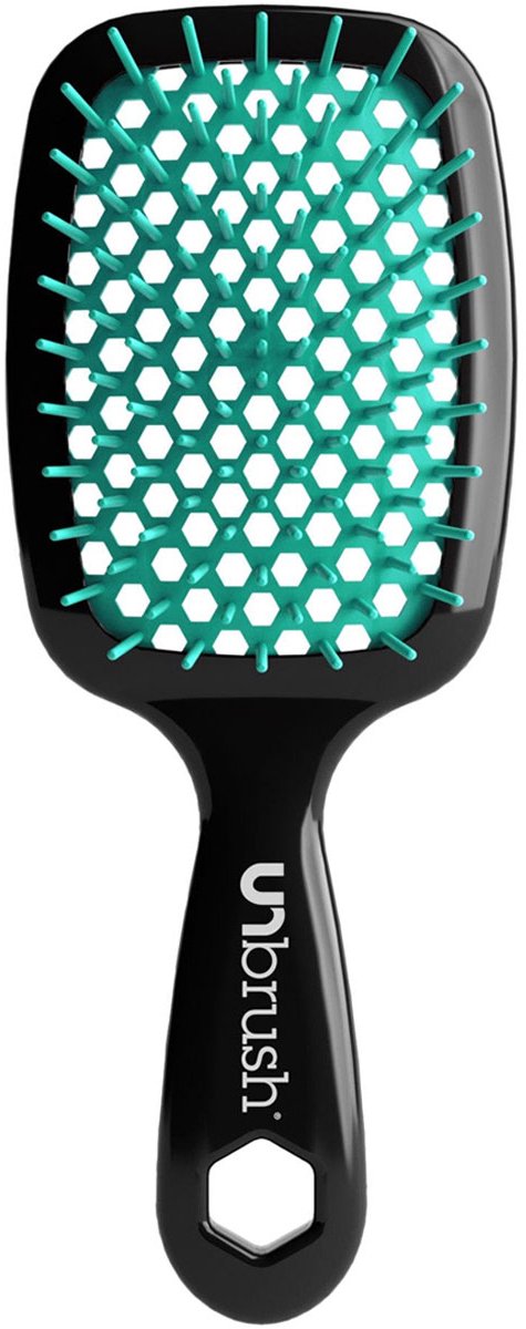 UNbrush - Detangling Hair Brush - Lagoon Teal