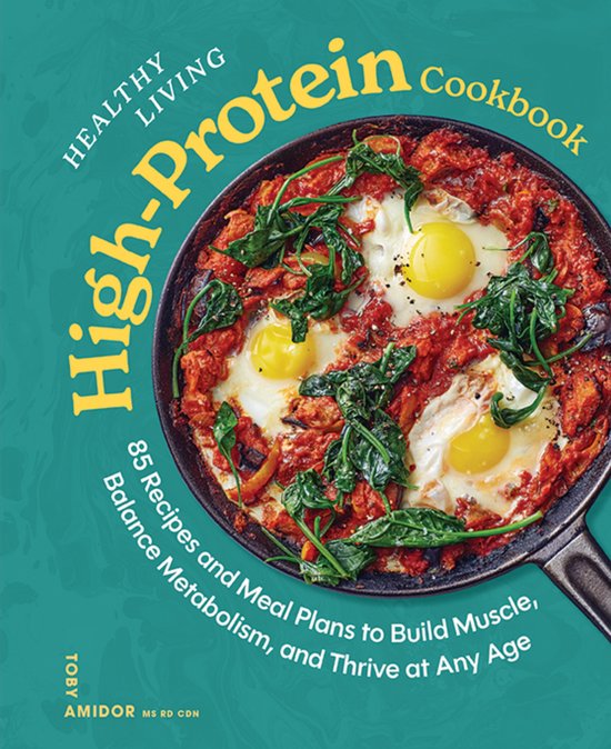 Healthy Living High-Protein Cookbook - cover