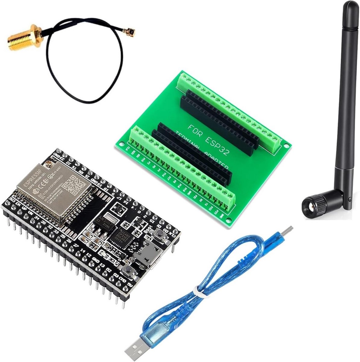 Ontwikkelbord met Geïntegreerde Antenne en Breakout Board voor ESP32 Projecten