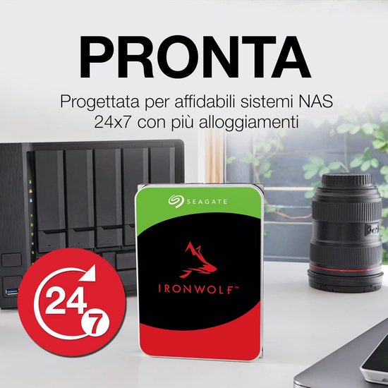 Interne Harde Schijf 6TB NAS SATA 3.5 Inch voor Betrouwbare Opslag van Merkloos — afbeelding 2