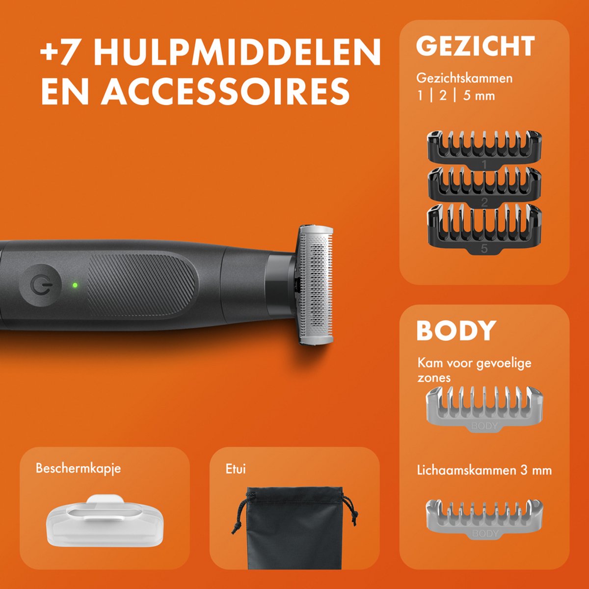 Gillette Fusion One Hybrid Trimmer & Scheerapparaat thumbnail 2