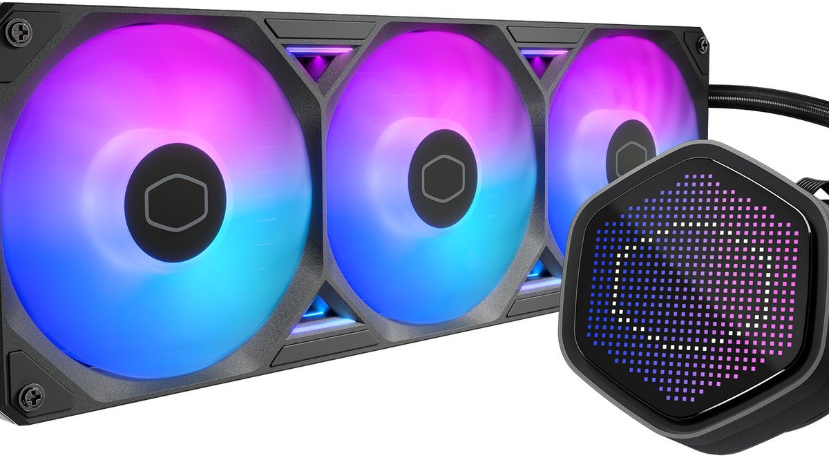Cooler Master MasterLiquid Atmos II Pixel LED 360 - Zwart