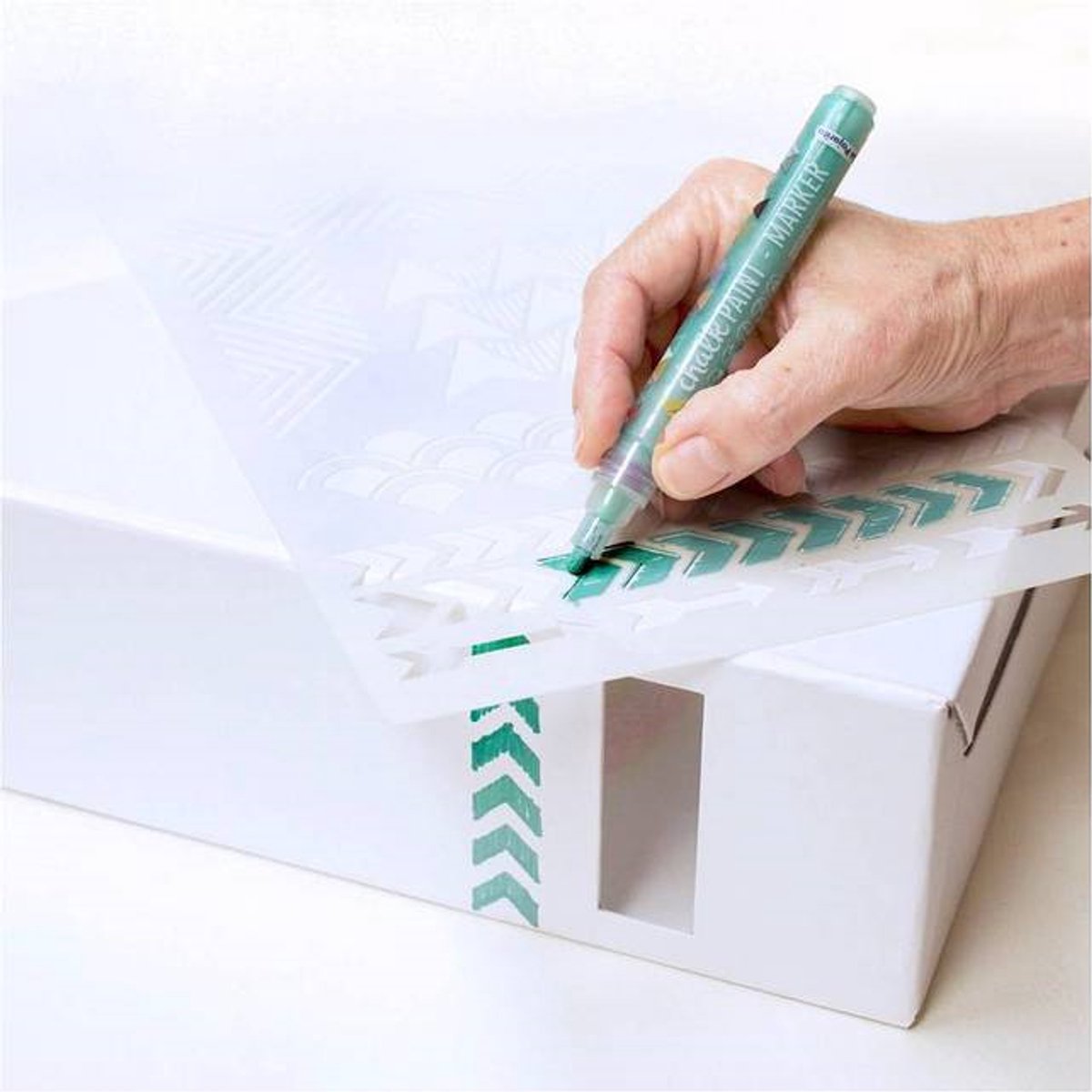 La Pajarita krijtverf marker zwart - creatieve stift voor kinderen.