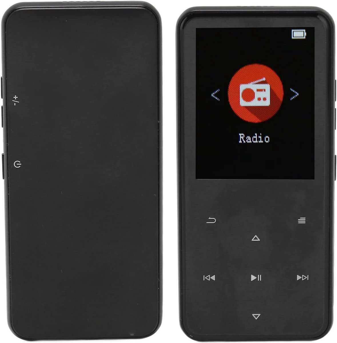 Draagbare MP3 Speler met Bluetooth, 2.4 inch LCD Scherm en FM Radio