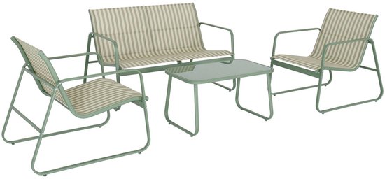 sweeek - Tuinmeubelset voor 4 personen - silvi