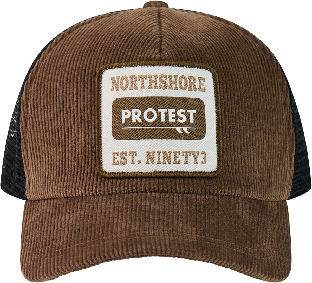 Protest PRTSlogan Trucker cap Heren Pet Normale pasvorm Bruin