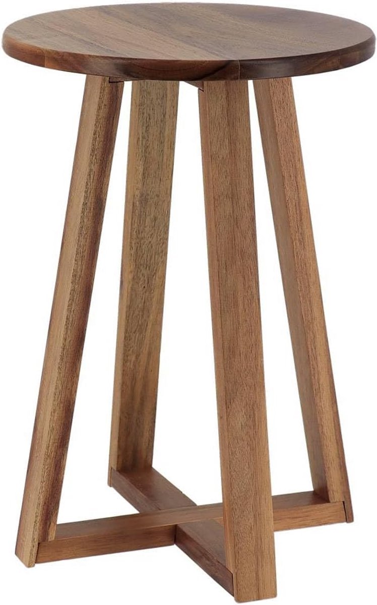 Houten Kruk met Tafelblad van Stevig Acaciahout