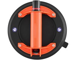 Vacuümzuignap, 203 mm glasheffer met duurzame ABS-handgreep, 180 kg maximaal draagvermogen Tegelhefgereedschap met draagtas voor grote tegels, graniet, gipsplaat en ramen (2 stuks)