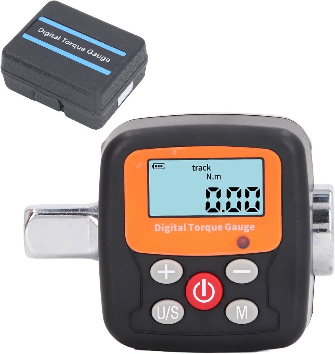 Digitale Koppeladapter 1/2 Inch 6-200 Nm met Nauwkeurig Meetbereik en Alarmfuncties