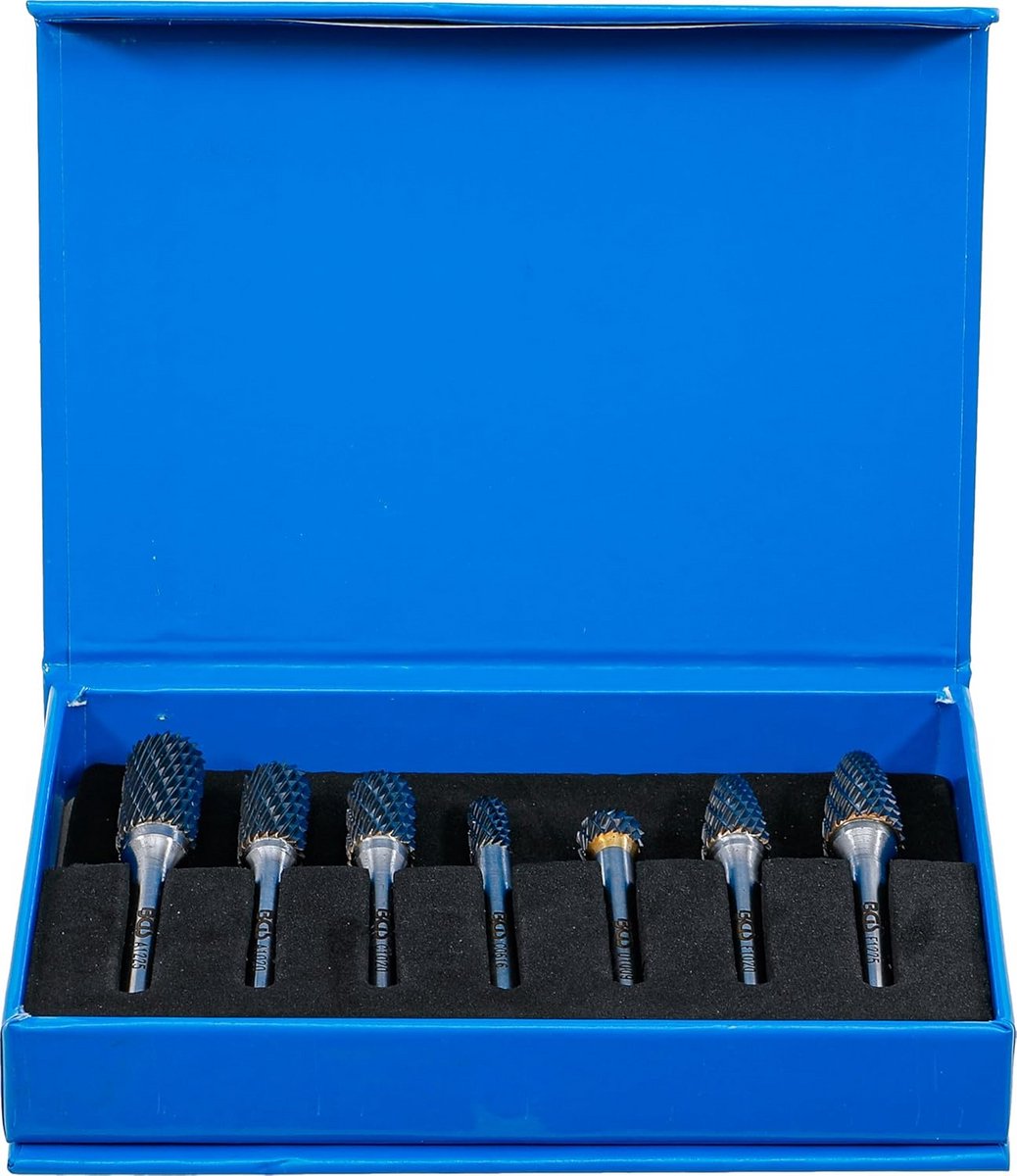 HSS Stiftfrees Set 7-Delig voor Hout, Kunststof en Aluminium