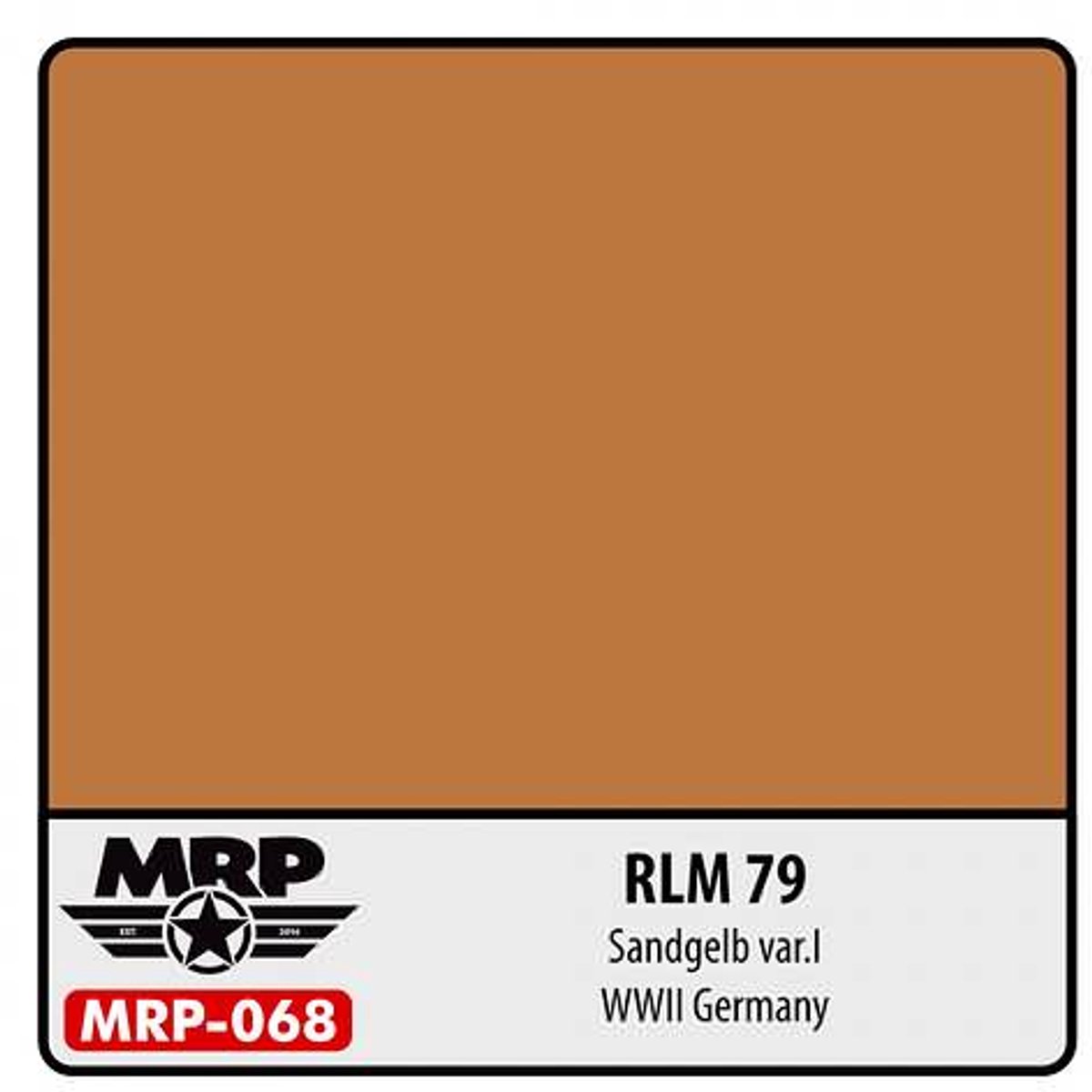 Mr. Paint MRP-068 - Rlm 79 Sandgelb I – 30 ml verf voor Airbrush & Detailwerk