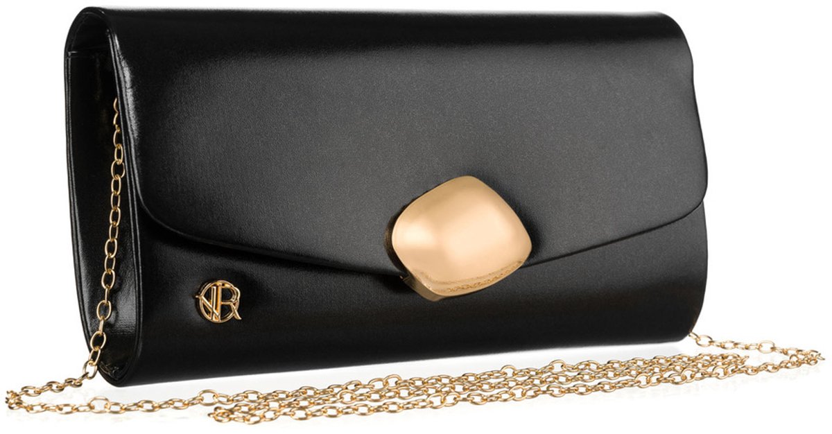 Rovicky - Elegante Lakleren Clutch - Damen - Kettingriem - Magneetsluiting
