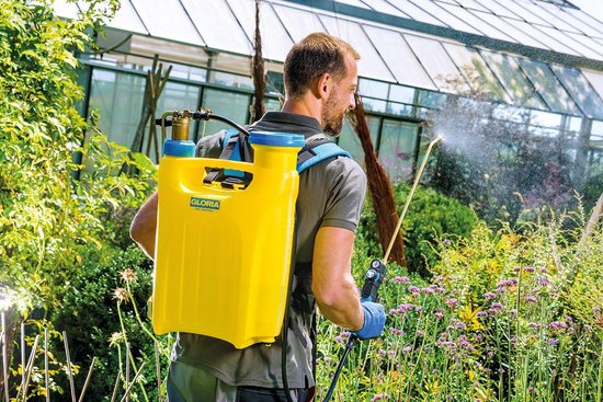 Rugspuit Met Tank - Drukspuit Tuin - Planten Verzorgen - Ergonomisch Draagsysteem - 18 Liter Capaciteit - Groen — afbeelding 3