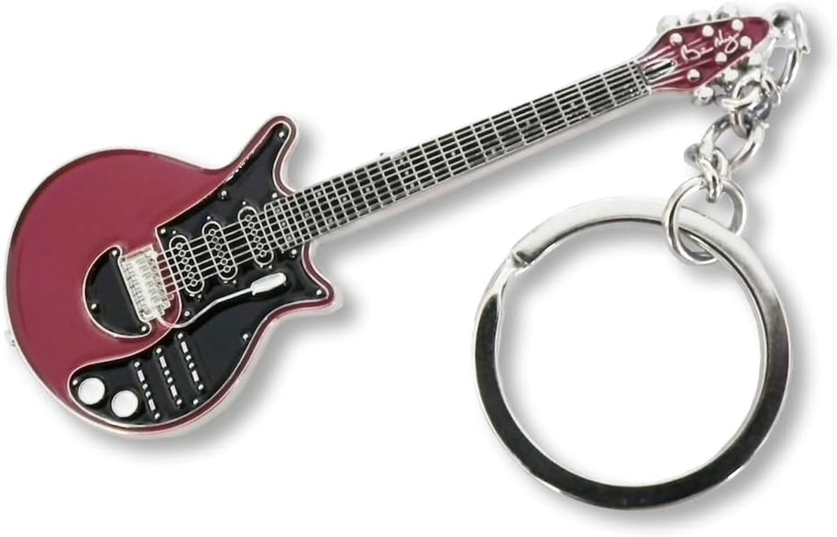Replica Gitaar Sleutelhanger Rock Muziek icoon Red Special Stijl