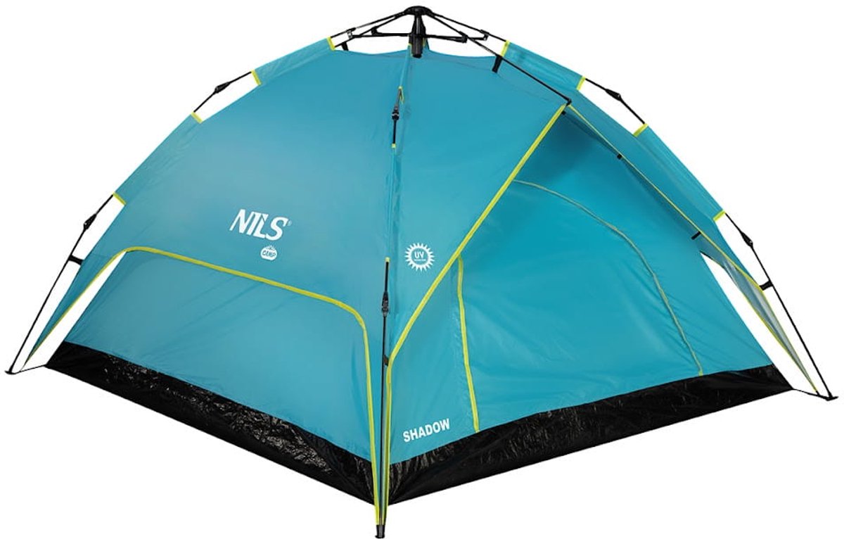 Nils Camp NC7819 - Schaduwtent - Automatisch - 3 Personen - Blauw