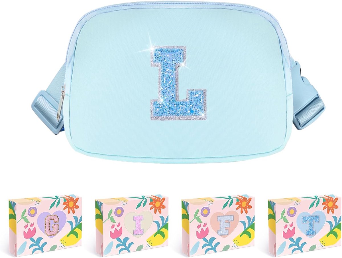 Kleine Heuptas Blauw met Verstelbare Band voor Dames en Meisjes - Ideaal voor Reizen en Sport