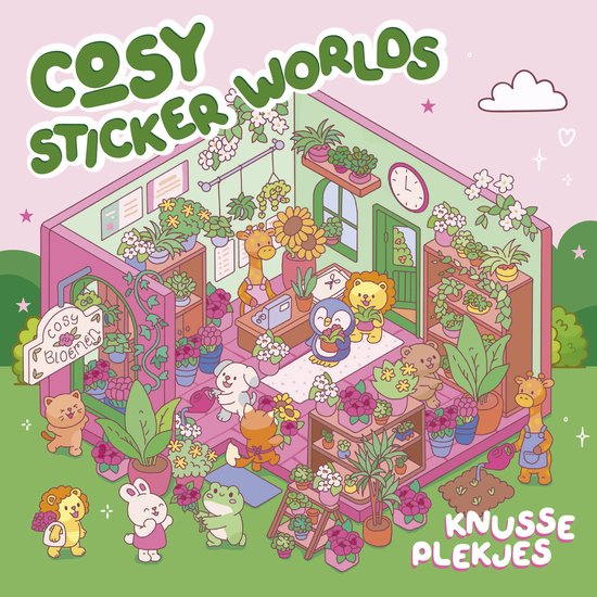 Cosy Sticker Worlds - cover