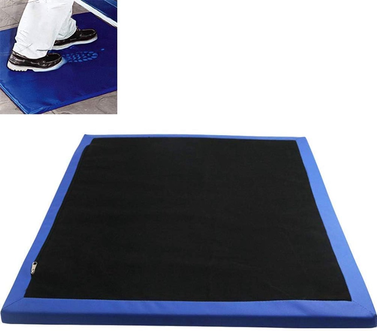 Spons Desinfecterende Voetkussentjes - Antislip & Vlekbestendig - 69x59cm - 2 Stuks
