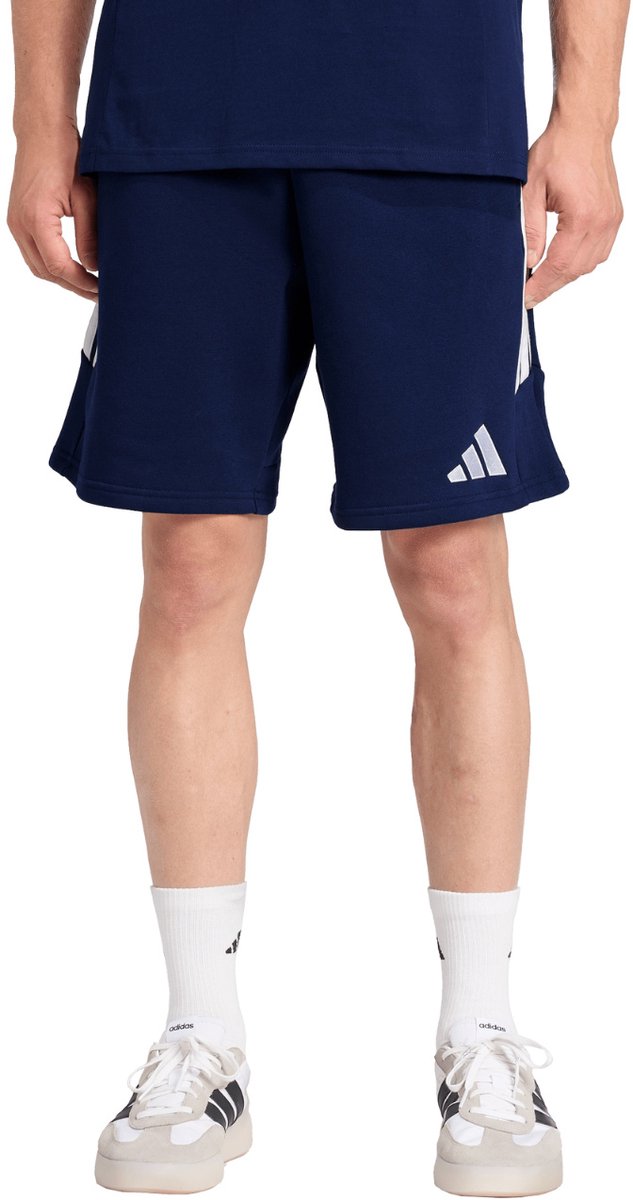 Herenshort adidas Tiro 26 League Sweat - Donkerblauw - M