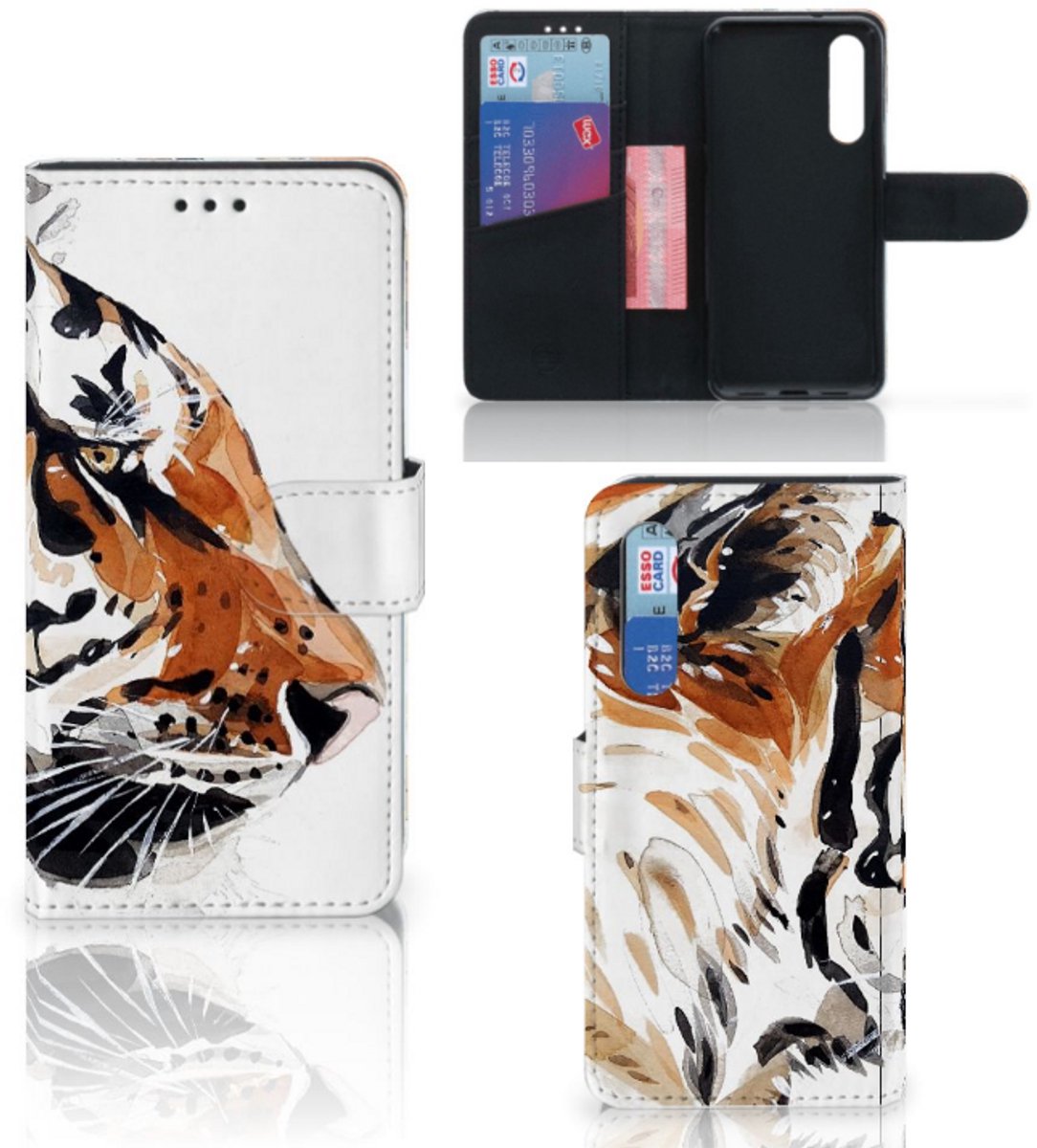 Hoesje Xiaomi Mi 9 SE Watercolor Tiger