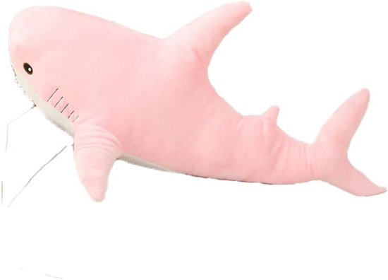 Gigantische 90 cm haai knuffel - Zacht pluche kussen voor kinderen, ideaal als slaap- of rugkussen — afbeelding 4