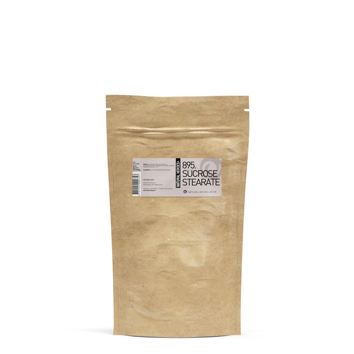 Natural Heroes - Natuurlijke Emulgator (Sucrose Stearate HLB 16) 25 gram