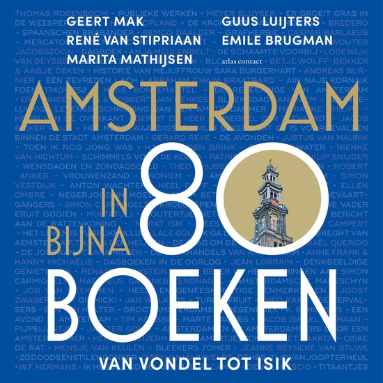 Amsterdam in bijna 80 boeken - cover