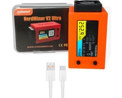 78KH/S Bitcoin Solo-loterij met Laag Stroomverbruik en WiFi - Crypto Mining met USB-C en Ventilator