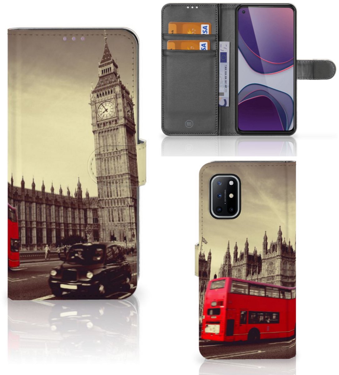 OnePlus 8T Flip Cover Londen