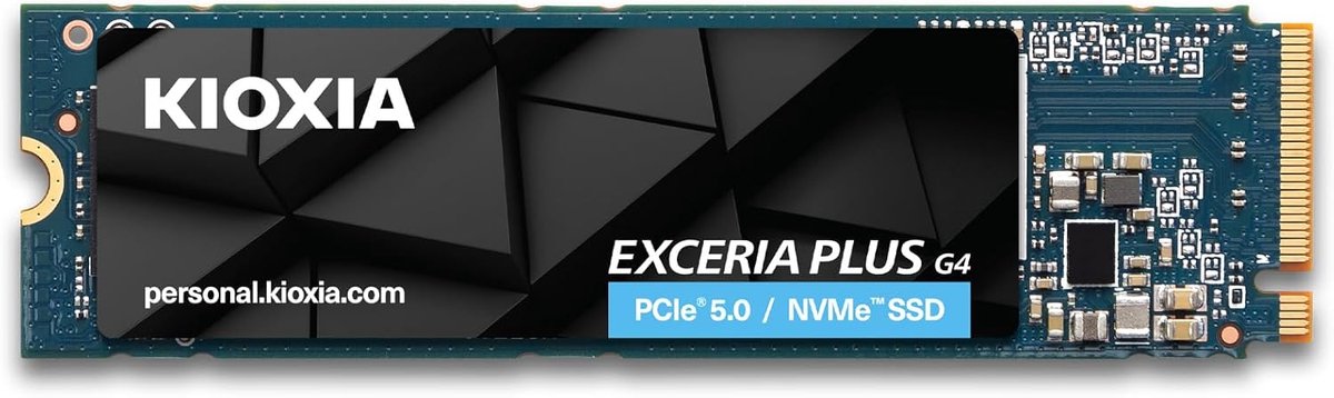1TB NVMe SSD - PCIe Gen5 x4, 10.000 MB/s Lezen en 7.900 MB/s Schrijven, Compatibel met PCIe 4.0 - Ideaal voor Gaming en Laptops