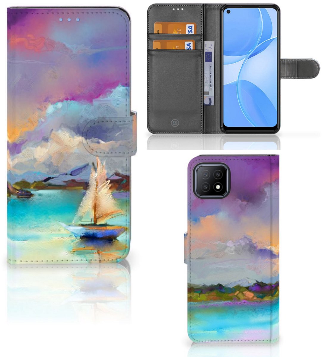 Hoesje OPPO A73 5G Boat
