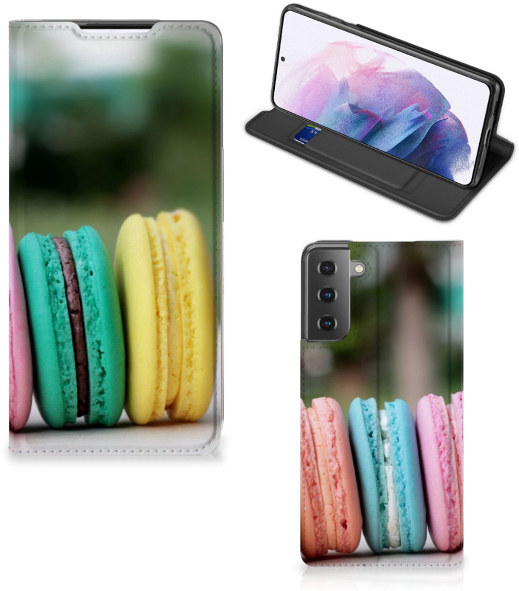 Samsung Galaxy S21 Plus Flip Style Cover Macarons