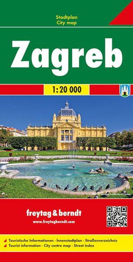 F&B City Maps - F&B Stadsplattegrond Zagreb - cover