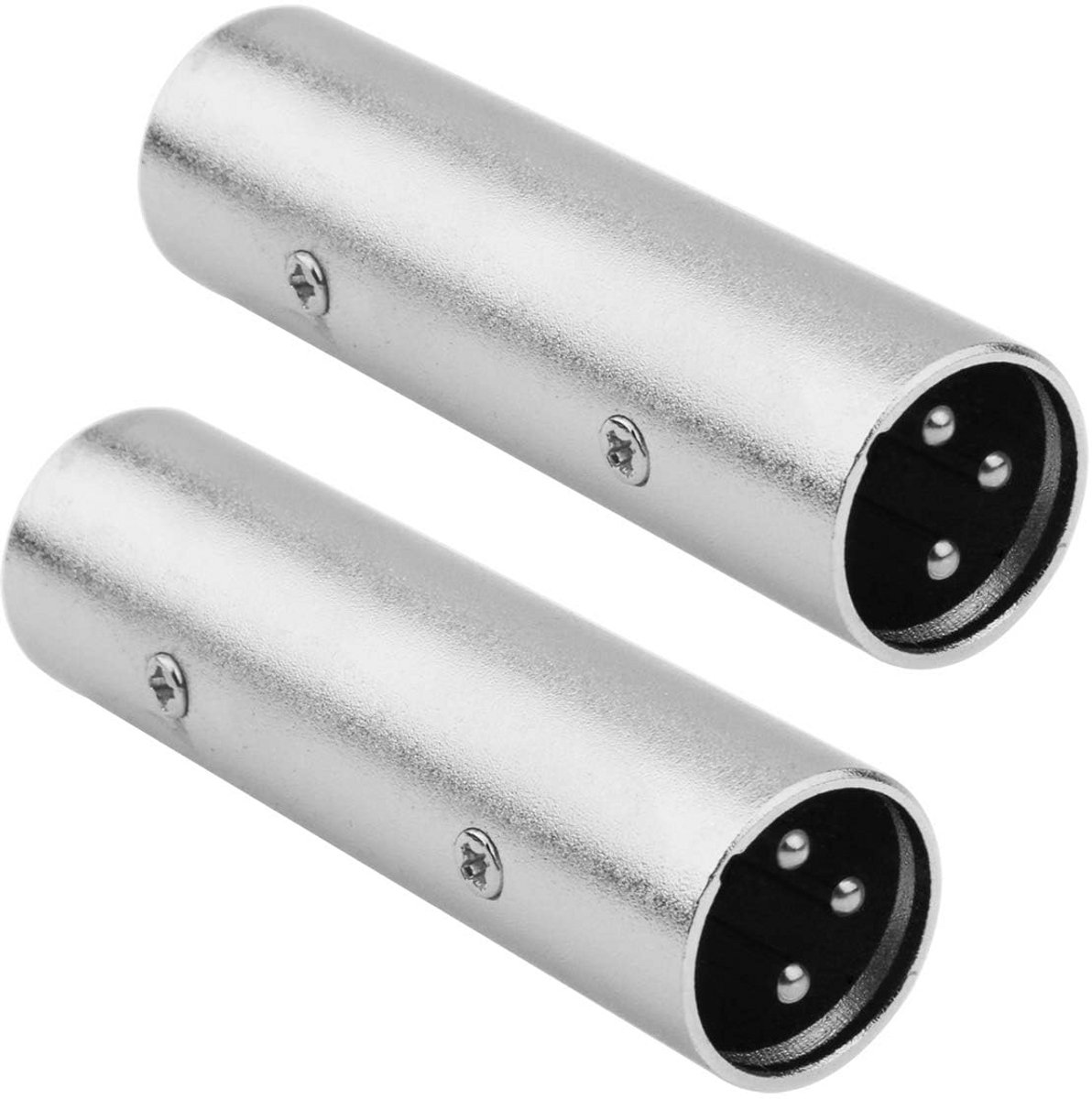 XLR Mannelijk naar Mannelijk Adapter - 2 Pack